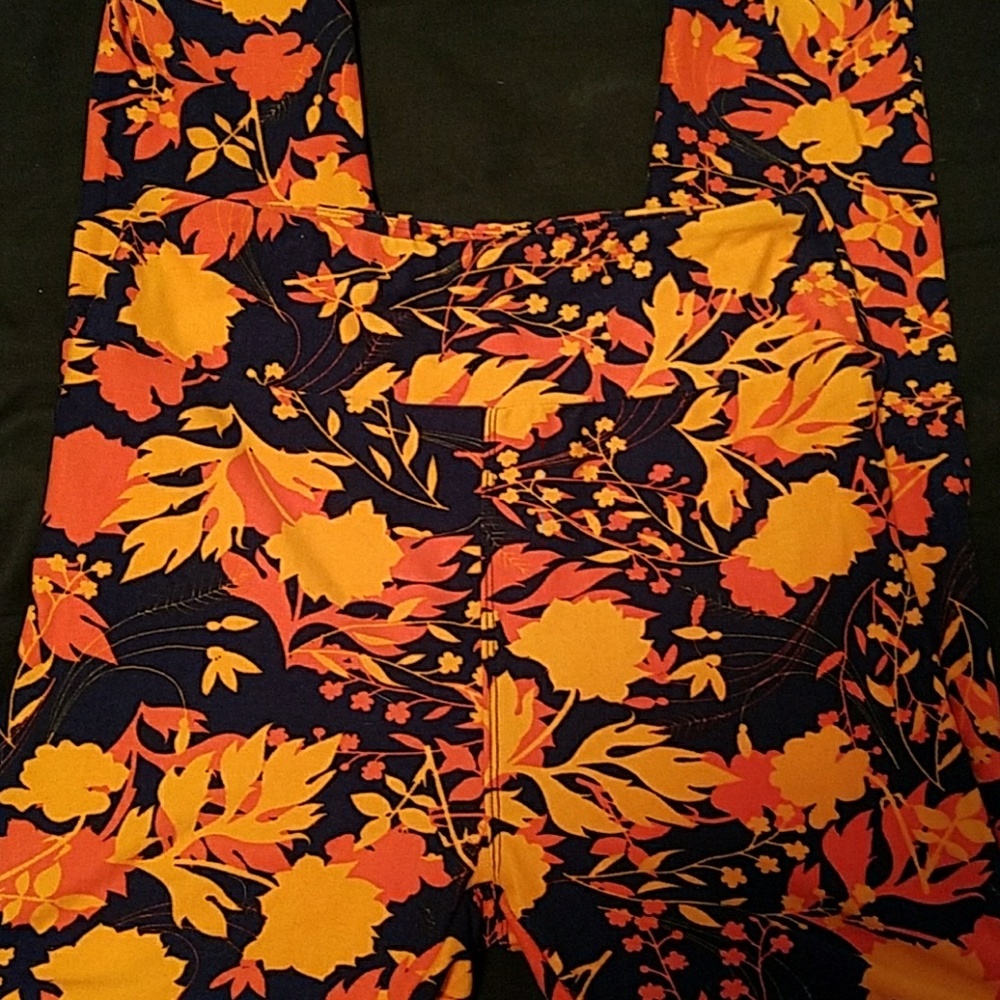 Lularoe floral print leggings